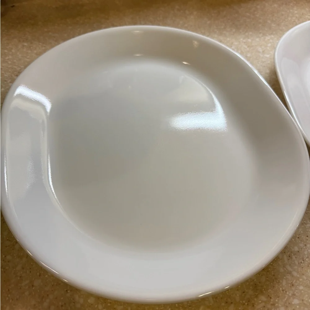 Corelle White Dinnerware Set Elegant Dining Platters Set of 2 Oval Classic White